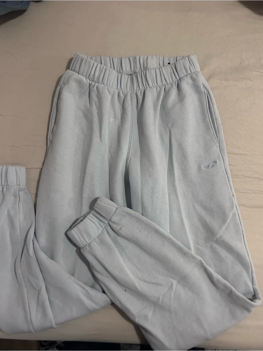 Hollister Pale Blue Kids Sweatpants Joggers